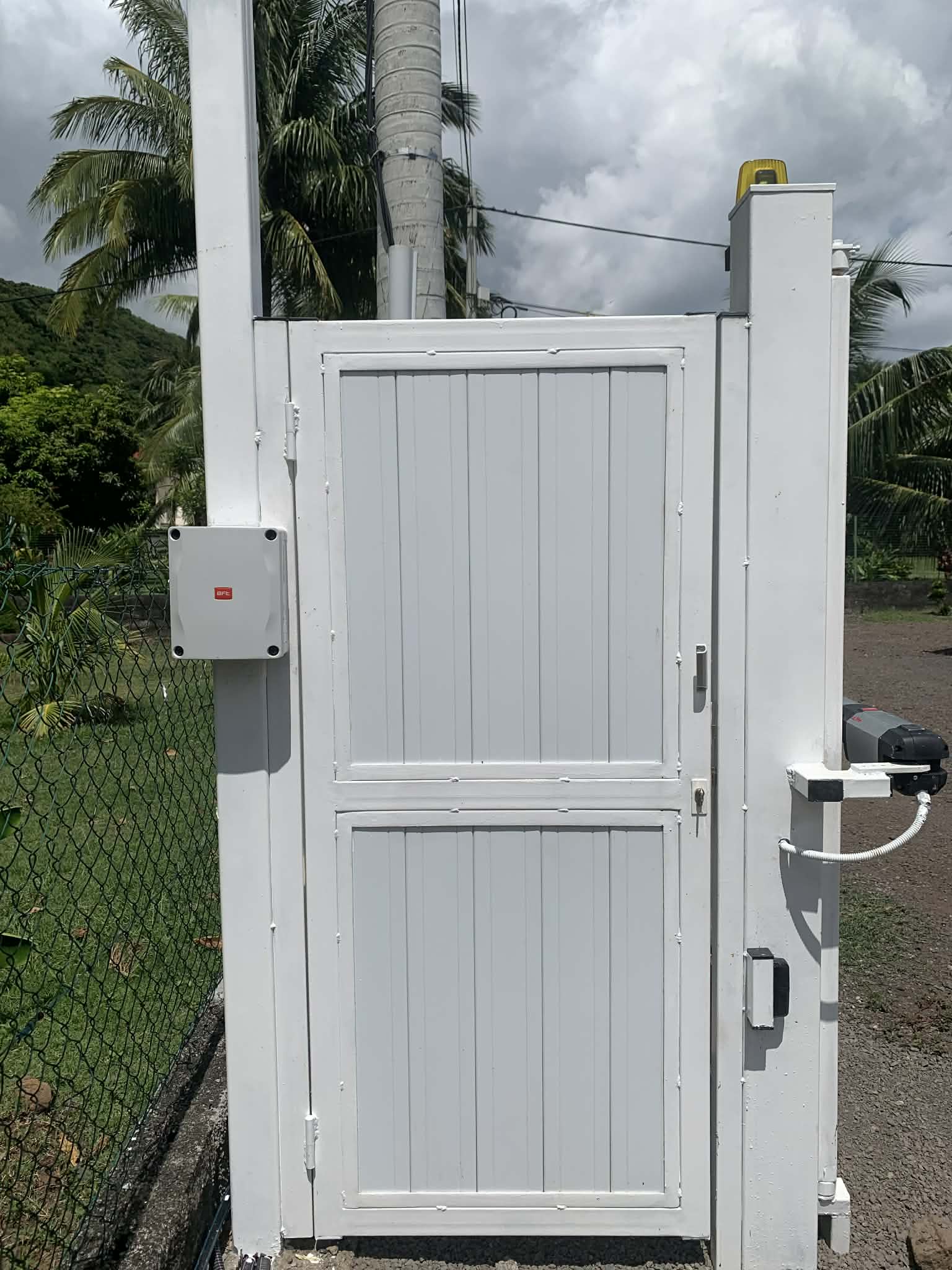 Portillon PVC Blanc